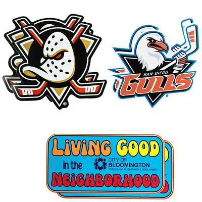 2" x 2" Brand Die Cut Decal Stickers