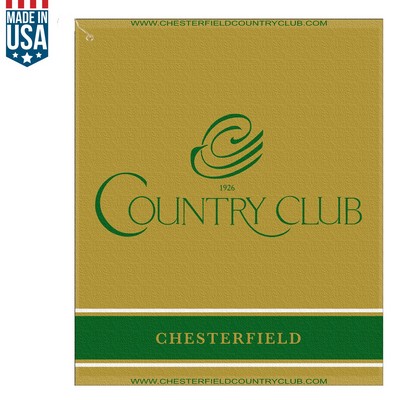 16" X 19" Designer Woven Golf Towel